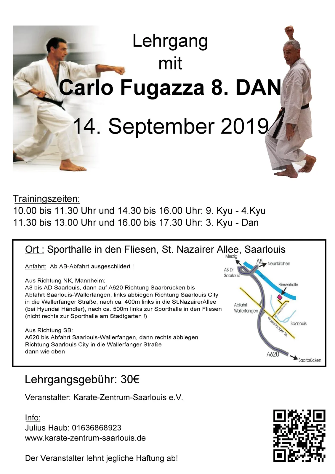 Lehrgang mit Carlo Fugazza