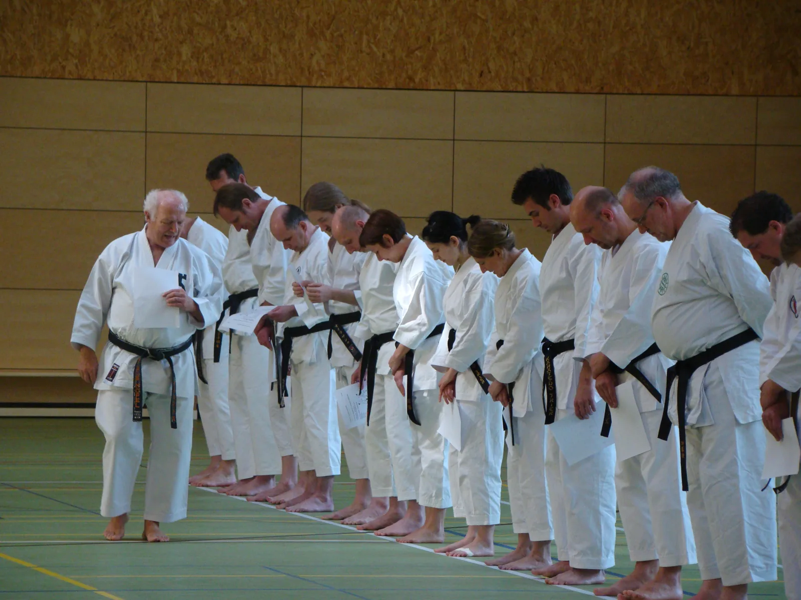 Lehrgänge Fritz Nöpel (10. DAN) – Lothar Ratschke und Fritz Oblinger (7. DAN)