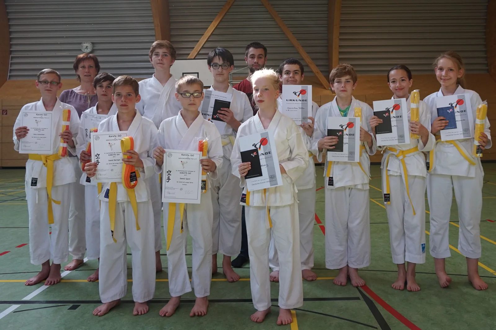 04.07.2015 Gürtelprüfung Kinder und Jugend