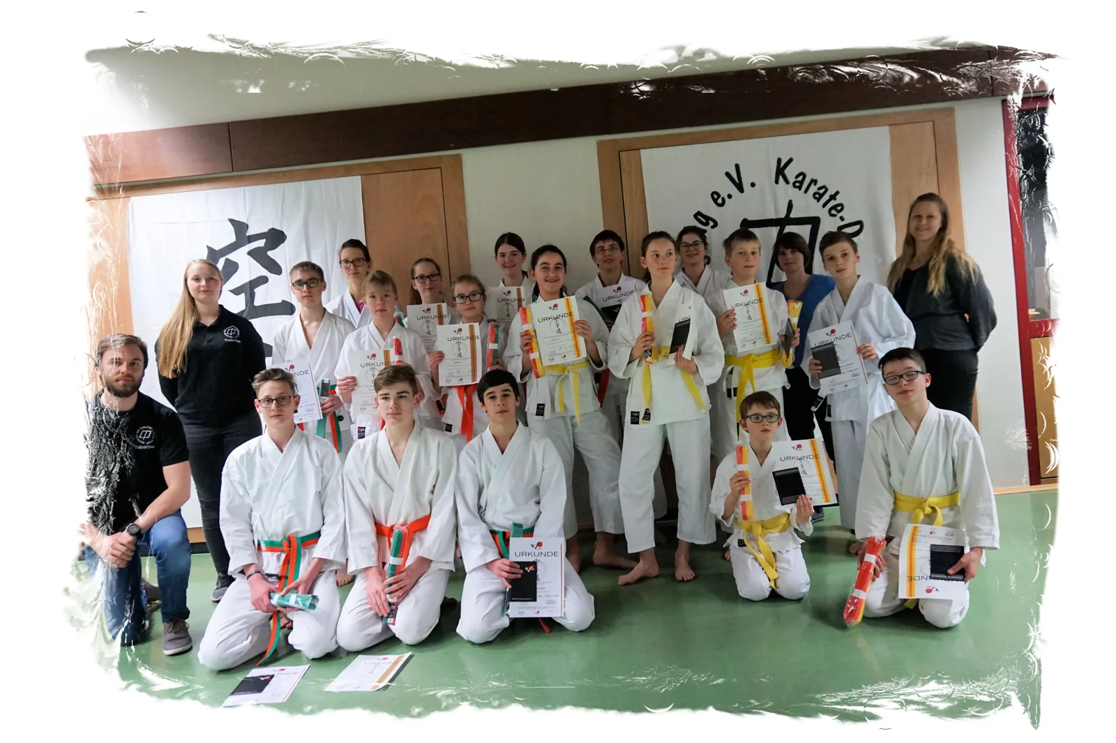 Gürtelprüfung – Karate DO u. SV Trier und SV Thomm-Osburg