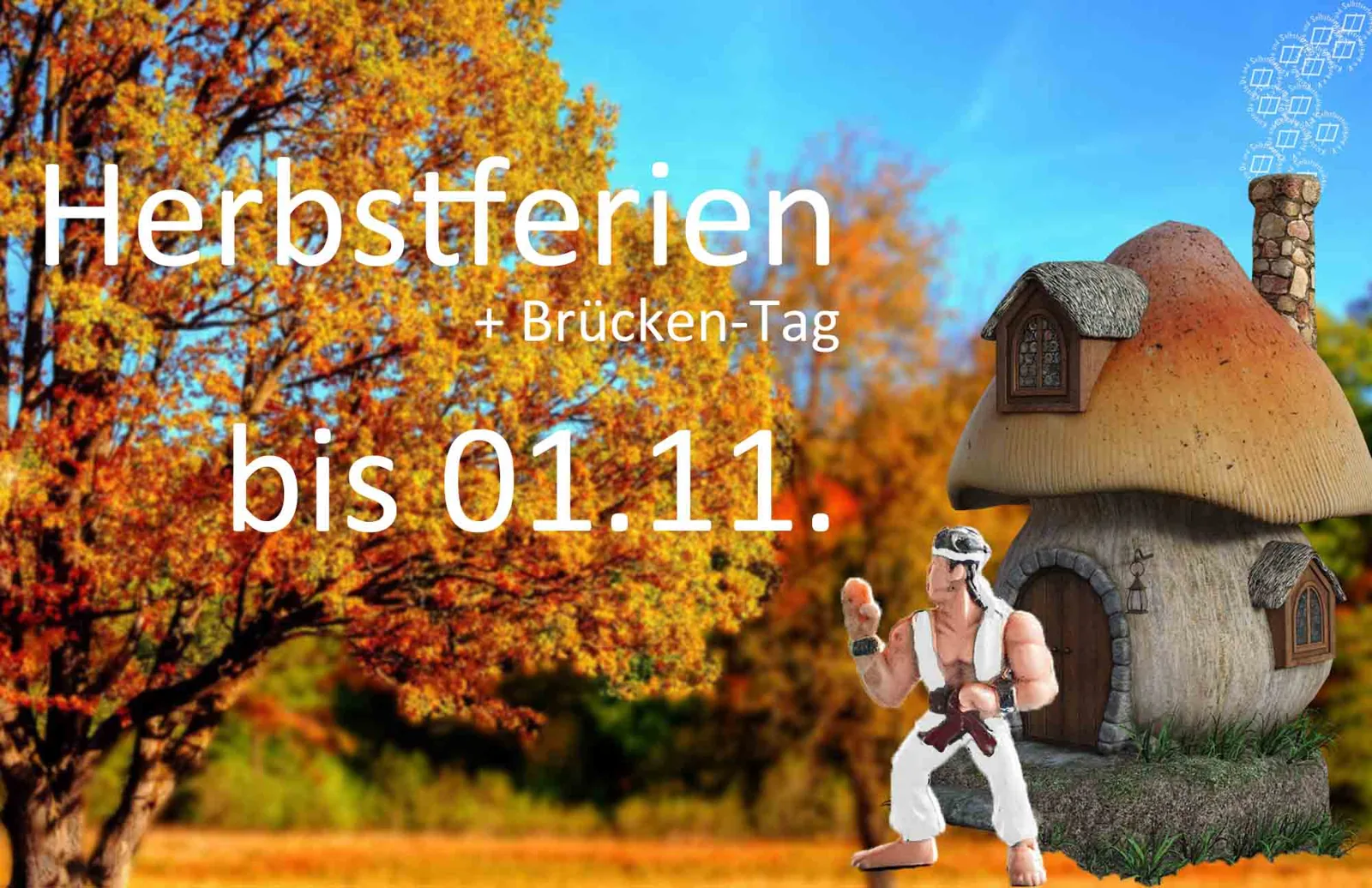 Herbstferien für zwei Wochen
