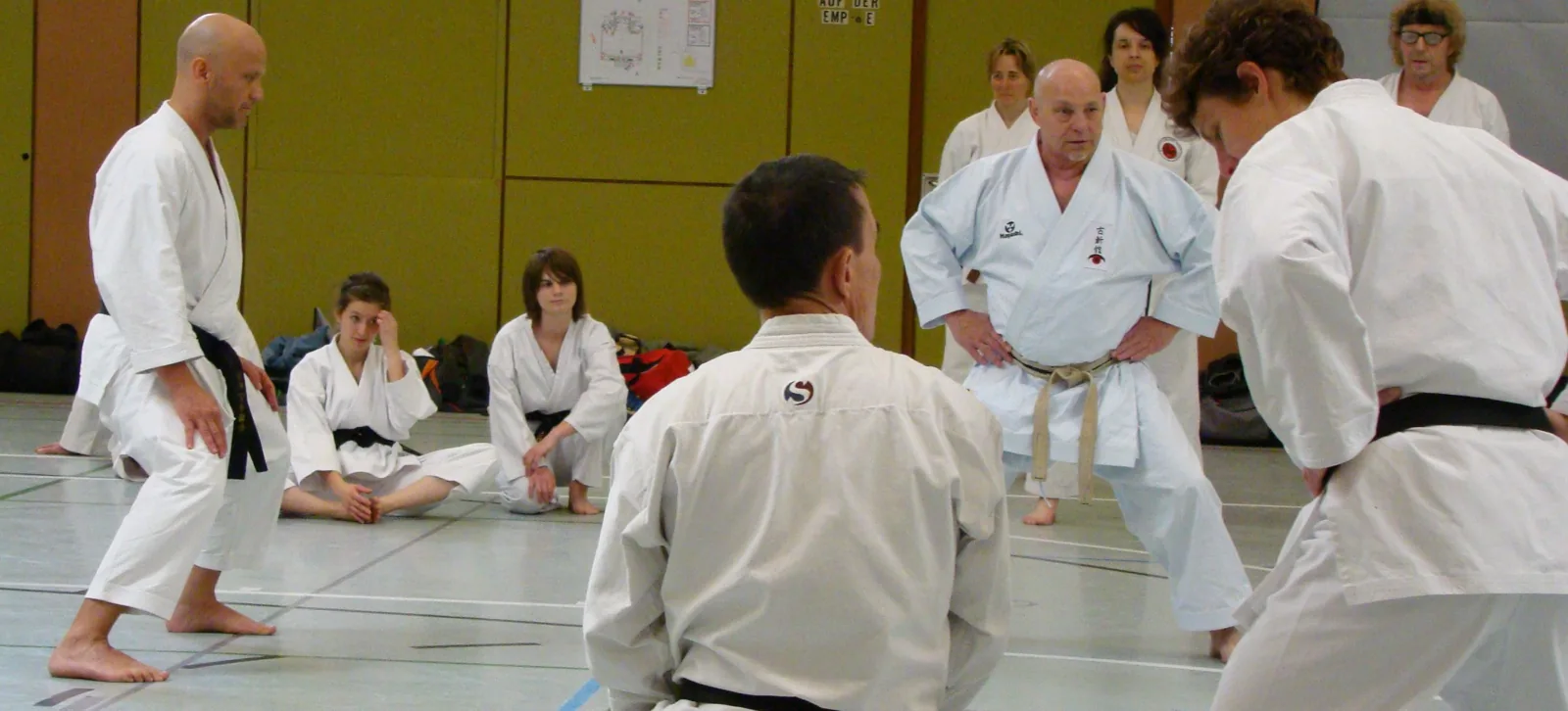 Karate DO Lehrgang mit Volker Schwinn und Bernd Hinschberger