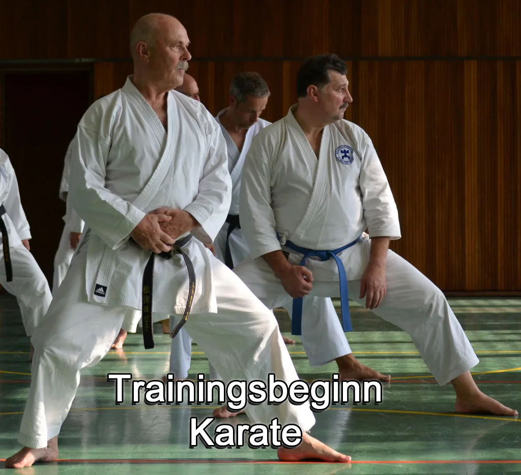 Karate-Training beginnt am 10.01.